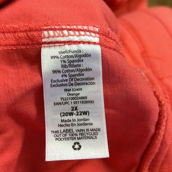 Terra & Sky Drawstring Shorts NWOT 2X - Picture 6 of 6